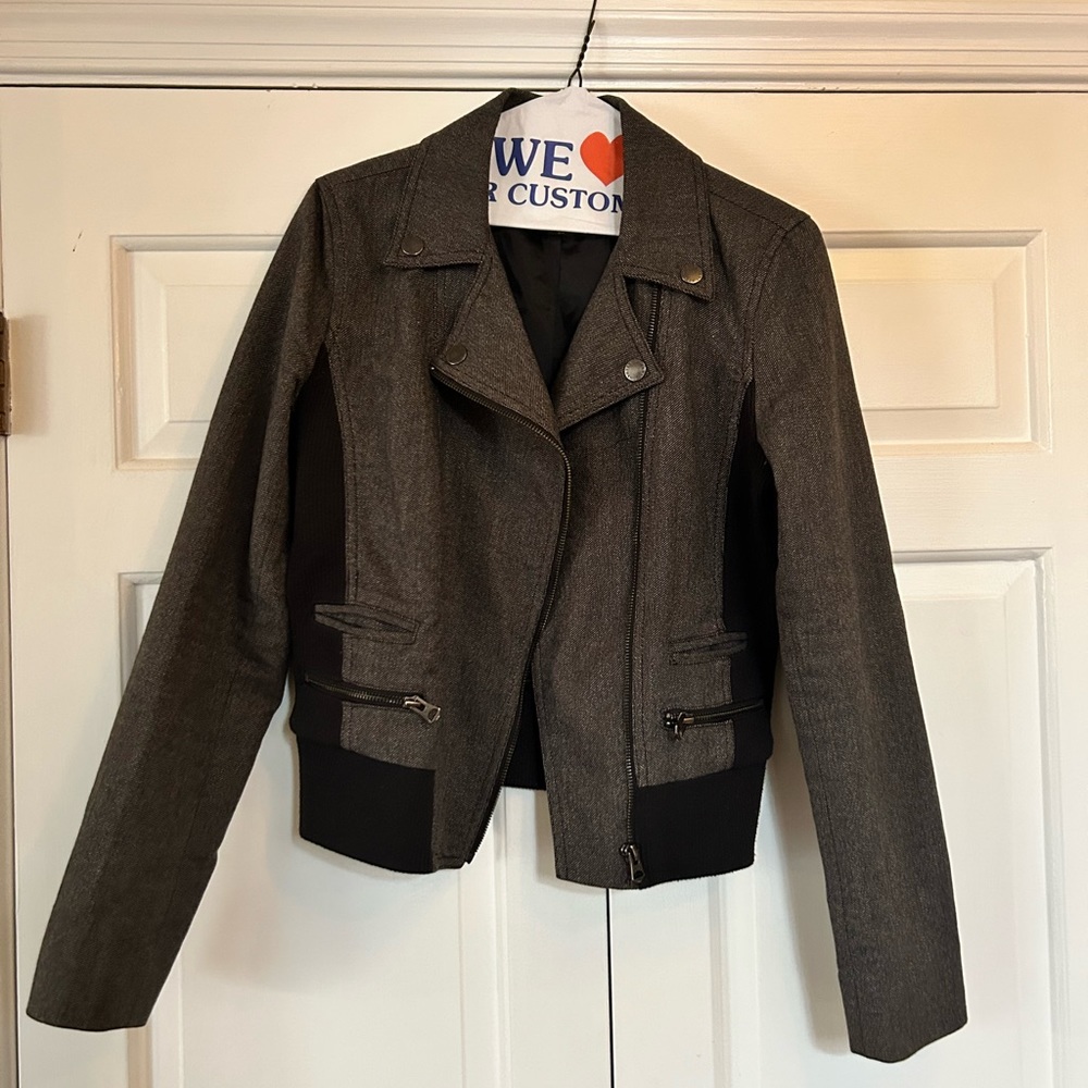 Armani exchange moto jacket - Picture 1 of 2